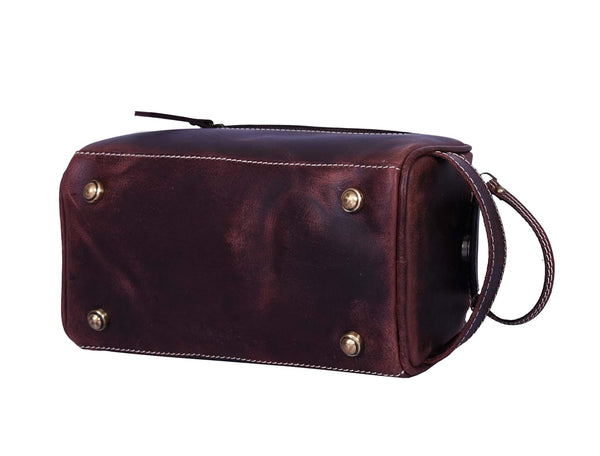 Vintage Leather Travel Kit